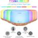 Diffuserlove 500ML Essential Oil Diffuser with Remote Control, Aromatherapy & Cool Mist Humidifier - 7 LED Night Light for Home, Office, SPA - Buy Online on GoSupps.com