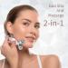 2-in-1 Facial Massage Roller & Gua Sha Tool - Elevate Your Skin Care Routine Reduce Puffiness & Wrinkles - Ideal Gift for Women - Buy Online on GoSupps.com