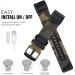 Abanen 22mm Nylon Military Style Watch Band for Garmin Instinct - Durable Wristband Strap - Buy Online on GoSupps.com