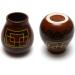 Mate Green Calabasse for Yerba Mate Brown Black Yellow 350 ml - Buy Online on GoSupps.com