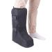 Life-C Walking Boot Cover Medical Cast Fracture Orthopedic Brace Leg Foot Support with Sole High Tall Black M Medium Black