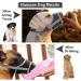 Adjustable Dog Muzzle - Velcro Fastener Breathable Mesh Safe for Barking & Chewing - XL Gray - Buy Online on GoSupps.com