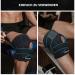 Buy Fevan Kniebandage with Side Stabilizers - Neoprene Knee Support for Men & Women | Ideal for Sports - Black/Blue & Blue/Black Options - Buy Online on GoSupps.com