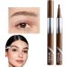 Liquid eyebrow pencil eyebrow tint pencil Long Lasting Eyebrow Pen Liquid Waterproof Eyebrow Pencil Accurate natural eyebrow color smudgeproof eyebrow pen for eyebrows 02 - Buy Online on GoSupps.com