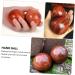 Foytoki Solid Wood Massage Balls - Stress Relief & Hand Massage Devices - 2 Pieces 5x5cm - Baoding Balls for Stress & Foot Fasciitis - Buy Online on GoSupps.com