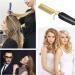 Hair Smoothing Brush - Ion Technology & Ceramic Coating for Wet/Dry Hair | Black Gold - Buy Online on GoSupps.com