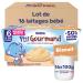 Nestl - P tit Gourmand biscuit - Cr me Dessert Gourmande pour B b 6 Mois+ - Alimentation B b au Lait Entier Fran ais - Moins Sucr - Source de Calcium - Sans Colorant ni Conservateur 4x100g (Lot de 6)