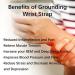 Buy Grounding Wrist Strap for Pain Relief | Grounding Therapy Wristband for Inflammation & Numbness - International Shipping Available - Buy Online on GoSupps.com