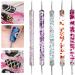 Doryum 5Pcs Nail Dotting Pen Dotting Painting Pen Polish Carving Tool Nail Art Dotting Tool Nail Polish Paint Manicure Dot Nail Art Set for Gel Polish Decoration - Buy Online on GoSupps.com