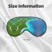 Silky Sleep Masks - Ocean-Inspired Satin Eye Cover for Travel & Nap - Comfortable Blindfold for Men & Women - Buy Online on GoSupps.com
