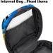 Stylish Menstruation Pad Bag with Zipper | Women's Napkin & Tampon Collection Bag - Underwater Fish Design - Buy Online on GoSupps.com