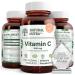 Natural Nutra Vitamin C Supplement 500 mg Boost Immune System Promotes Heart Health Bring Youthfull Shine on Skin Overall Body Health 100 Vegan Tablet