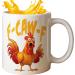 De Poulet Dr le - De Caf En C ramique De 12 Oz En C ramique Nouveaut Drinkware Th Chaud Cacao Jus De Lait De Boisson Froide Coll gues Femmes Amateurs De Poulet Hommes Faveurs | - Buy Online on GoSupps.com