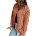 Yihaojia Womens Corduroy Button Down Shacket Jacket Casual Long Sleeve Lapel Shirt Fall Coat Oversized Blouses Tops Jacket Coffee#2 XX-Large - Buy Online on GoSupps.com