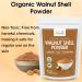 Organic Walnut Shell Powder| Natural Exfoliant | Resealable Zip Lock Pouch | USDA Organic| Pure & Natural Powder for Skin | Suitable for Face body & Foot Scrub | 114 Grams (4 OZ) 4 Ounce (Pack of 1) 4.0 - Buy Online on GoSupps.com