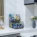 2-Tier Wall-mounted Fruit and Vegetable Basket - Stackable Kitchen Wire Storage for Produce and Snacks - Large Black - Buy Online on GoSupps.com