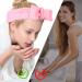 UNIMEIX 3 Pack Spa Headband and Wrist Washband Set - Reusable Soft Fleece Skincare Headbands for Face Washing - Pink - Buy Online on GoSupps.com