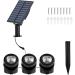 Coreslux Solar Pond Lighting - Adjustable RGB Underwater Spotlights | IP65 Waterproof Landscape Lights (3 Pack) - Buy Online on GoSupps.com