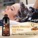 3-in-1 Hair Dye Shampoo Light Brown | Argan Oil Color for Gray Hair | Instant & Natural Hair Dye Kit for Men & Women Long-Lasting Results - Buy Online on GoSupps.com