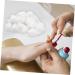 CLISPEED Boules De Coton Nettoyantes Pour Ongles 300 Pcs Absorptives Coton D maquillant Dissolvant Vernis Ongles Usage Professionnel Et Domestique - Buy Online on GoSupps.com