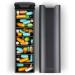 Mbarc 7 Day Weekly Pill Organizer 2.0 - Premium Aluminum and Wood Pill Box for Pills, Vitamins & Medication (Steel Grey) - Buy Online on GoSupps.com