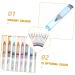 HAPINARY Wig Bags Satin 12pcs Eyeshadow Colour Eyeliner Makeup Lip Liner Cosmetic Pencil Replenishing Facial Mist - Buy Online on GoSupps.com