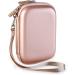 Canboc Hard Case for Canon Ivy Mini/CLIQ+2 Photo Printer - Rose Gold Mesh Bag for Paper & Cable - Buy Online on GoSupps.com