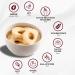Sultan s Palace Apple Rings in White Chocolate - 200g | Premium Quality Chocolate Fruits | Perfect Gift Idea - Buy Online on GoSupps.com