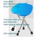 Walking Sticks Seat Collapsible Aluminum Alloy Portable Seat Crutches Suitable for The Elderly to Rest and Travel Can Bear 300 Pounds (Blue) Elegant - Buy Online on GoSupps.com