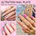 240pcs Short Almond & Square INPING Soft Gel Full Cover Nail Tips - French Acrylic Fake Nails for Manicure Salons - Pre-Shaped Mix Artificial Clear Gel Extensions with Box - Buy Online on GoSupps.com