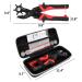 KingTool Leather Hole Punch Set  Super Heavy Duty Rotary Puncher  Multi Hole Sizes Maker Tool Red - Professional Leather Hole Punch Set - Buy Online on GoSupps.com