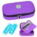Youshares insulin cooling bag Diabetic bag - medication diabetics isolated portable cooler bag for insulin pen and diabetes cooling bag with 2 cooling packs (purple) y1 -purple