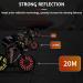Inheming 48 PCS Bike Spoke Reflectors - Decorative Wheel Wraps for Kids Road & Mountain Bikes - Buy Online on GoSupps.com