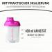 Buy Women s 400ml Deluxe Protein Shaker Leak-Proof BPA-Free White/Pink | Ideal for Creamy Shakes & Fitness Drinks - Buy Online on GoSupps.com