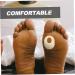 COLLBATH 10 Sheets Patch Callus Cushions for Feet Adhesive Callus Cushions Replaceable Callus Pads Metatarsal Pads Corn Removal for Feet Protector Care Felt As Shown 5.60X4.20X0.20CM - Buy Online on GoSupps.com