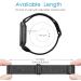 Fitbit Versa 3/Sense Nylon Elastic Watch Band - Black | Adjustable Replacement Wristband by Fintie - Buy Online on GoSupps.com