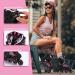 Rollingsurfer Adjustable Inline Skates - Full Light Up Wheels - Beginner Roller Blades for Kids & Adults - Pink - Large Size (5-9) - Buy Online on GoSupps.com
