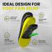 High Arch Support Orthotics Insoles for Plantar Fasciitis Relief | Welnove Shoe Inserts for Flat Feet Heel Spurs & Foot Pain - All-Day Comfort for Men & Women (S - Buy Online on GoSupps.com