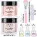 Lofuanna Dip Powder Nail Starter Kit - 2 Colors DIY French Manicure Set for Beginners - Pink Set - Buy Online on GoSupps.com