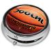 Basketball Background Round Pill Box - 3 Compartment Portable Organizer for Travel & Purse - Buy Online on GoSupps.com