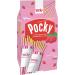 Glico Pocky Strawberry Cream Biscuit Sticks - 9 Packs, 3.81oz Bag, 5 Display Boxes - 6 Pack Variety for Delicious Snacking - Buy Online on GoSupps.com