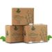 LEAF BOAT Biodegradable Cotton Buds 78 Pieces | Eco-Friendly Vegan Ear & Makeup Cleaning | GOTS Certified | Recycled Packaging | Plastic-Free - Buy Online on GoSupps.com
