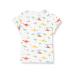 MEETYOO Rashguard Boys UV Shirt Rash Vest Children UV Protection Swim Shirt UPF 50+ Short Sleeve for Surfing Swimming Running