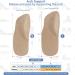 Pigskin Arch Support Insoles for Women | Pain Relief for Plantar Fasciitis & Flat Feet | Self-Adhesive Heel Cushions for High Heels Sandals & Flats - 2 Pairs (Size 8-12 - Buy Online on GoSupps.com