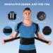 Buy Back Brace Posture Corrector for Men & Women - Relief for Upper/Lower Back Pain Scoliosis & Hunchback - Adjustable & Breathable Full Back Support (L & XL) | International Shipping - Buy Online on GoSupps.com