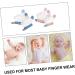 AOKWAWALIY Baby Mittens 2 Pairs Ring Biting Gloves Thumb Protector Kids Teething Mittens Finger Sucking Guard Correction Net Breathable Baby Kids Gloves - Buy Online on GoSupps.com