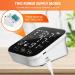 Upper Arm Blood Pressure Monitor with Memory, Adjustable Cuff, Large Display, and Voice Broadcast - Home BP Machine - Buy Online on GoSupps.com