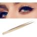 Professional Stainless Steel Eyelash Tweezers - Multifunctional Durable & Ideal for Nail Art - Buy Online on GoSupps.com