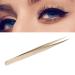 Professional Stainless Steel Eyelash Extension Tweezers - Portable Strong & Durable Makeup Accessories - Buy Online on GoSupps.com