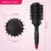 Professional Large Round Hair Brush for Women | Nano Thermal Ceramic Ionic Tech Roller Brush with Boar Bristles | Ideal for Thick Curly & Straight Hair | 3.3 Barrel | Includes 4 Free Clips | Pack of 1 - Buy Online on GoSupps.com